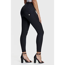Load image into Gallery viewer, Freddy Shaping ankle-length 7/8 high-rise WR.UP® super skinny trousers-Black-Fi&Co Boutique