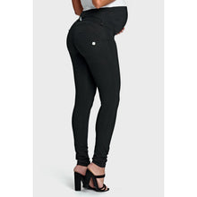 Load image into Gallery viewer, Freddy WR.UP® Maternity Skinny High Rise in cotton-Black Jersey-Fi&Co Boutique