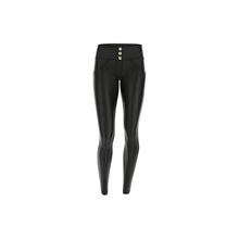 Load image into Gallery viewer, Freddy WR.UP® mid-rise skinny trousers in faux leather-Black-Fi&Co Boutique