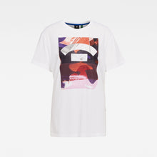 Load image into Gallery viewer, G-Star Chrame Build Loose Tee Short-Sleeve-White-Fi&Co Boutique