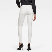 Load image into Gallery viewer, G-STAR RAW 3301 High Skinny Ripped Edge Ankle Jeans-White-Fi&Co Boutique