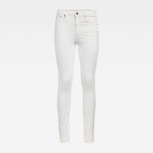 Load image into Gallery viewer, G-STAR RAW 3301 High Skinny Ripped Edge Ankle Jeans-White-Fi&Co Boutique