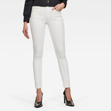 Load image into Gallery viewer, G-STAR RAW 3301 High Skinny Ripped Edge Ankle Jeans-White-Fi&Co Boutique