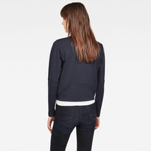 Load image into Gallery viewer, G-Star RAW Nostelle Fyx Biker Half Zip Sweater-servant blue/mazarine blue-Fi&Co Boutique