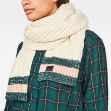Load image into Gallery viewer, G-Star Raw Sach Scarf-Ivory-Fi&Co Boutique
