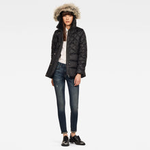 Load image into Gallery viewer, G-Star RAW Whistler Faux Fur Down Tailored Jacket-Dark Black-Fi&Co Boutique