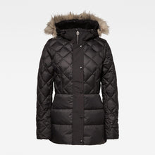 Load image into Gallery viewer, G-Star RAW Whistler Faux Fur Down Tailored Jacket-Dark Black-Fi&Co Boutique