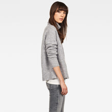 Load image into Gallery viewer, G-Star Terrapin Turtleneck Knitted Sweater-Heather Grey-Fi&Co Boutique