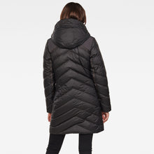 Load image into Gallery viewer, G-Star Whistler slim down Hooded long coat-Dark Black-Fi&Co Boutique