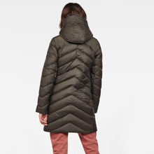 Load image into Gallery viewer, G-Star Whistler slim down Hooded long coat-Dark Black-Fi&Co Boutique