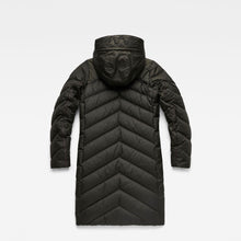 Load image into Gallery viewer, G-Star Whistler slim down Hooded long coat-Dark Black-Fi&Co Boutique