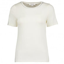 Load image into Gallery viewer, Great Plains Erica Jersey Round Neck Top-White/Silver-Fi&Co Boutique