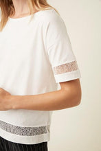 Load image into Gallery viewer, Great Plains Lois Lace Mix Top-Black-Fi&Co Boutique