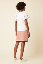 Load image into Gallery viewer, Great Plains Marta Mix Jersey Short Sleeve Top-White-Fi&Co Boutique