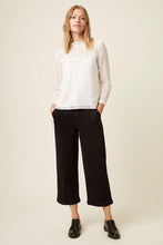 Load image into Gallery viewer, Great Plains Monmarte Embroidered Frill Neck Top-Milk-Fi&Co Boutique