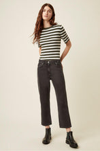 Load image into Gallery viewer, Great Plains Semois Knit Round Neck Jumper-Dark Olive/Milk-Fi&Co Boutique