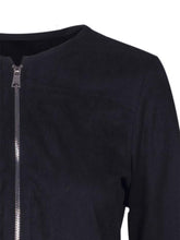 Load image into Gallery viewer, Anonyme Biker Suede Jacket Corinne-Black-Fi&amp;Co Boutique
