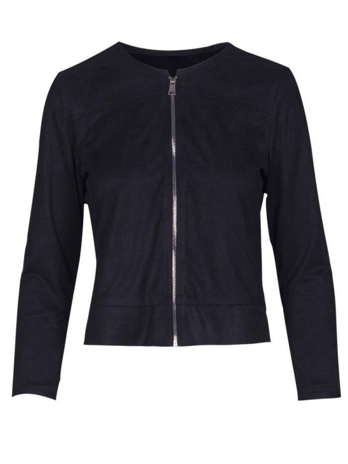 Anonyme Biker Suede Jacket Corinne-Black-Fi&Co Boutique