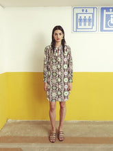 Load image into Gallery viewer, Anonyme Ethnic Print Long Sleeve Tunic Dress-Multi-Fi&amp;Co Boutique
