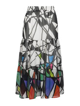 Load image into Gallery viewer, Anonyme Long Pop Print Skirt-Multi-Fi&amp;Co Boutique
