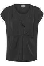 Load image into Gallery viewer, Culture CUdarlene Blouse-Black-Fi&amp;Co Boutique
