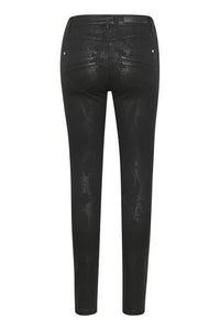 Culture CUroxanna Snake Pants-Black-Fi&Co Boutique