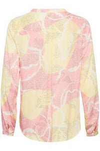 Culture CUshania Leaf Blouse-Peachskin-Fi&Co Boutique