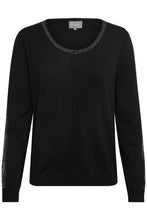 Load image into Gallery viewer, Culture CUvibsen Cardigan-Black-Fi&amp;Co Boutique
