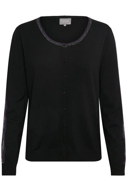 Culture CUvibsen Cardigan-Black-Fi&Co Boutique