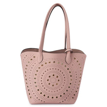 Load image into Gallery viewer, Eliza Eyelet Tote-Fi&amp;Co Boutique
