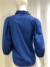 Load image into Gallery viewer, Emily Lovelock Top 05-Cobalt-Fi&amp;Co Boutique
