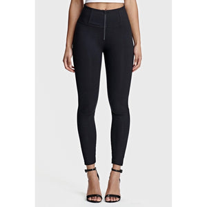 Freddy Shaping ankle-length 7/8 high-rise WR.UP® super skinny trousers-Black-Fi&Co Boutique