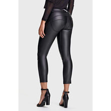 Load image into Gallery viewer, Freddy WR.UP® Biker Faux Leather-Black Faux Leather-Fi&amp;Co Boutique
