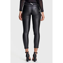 Load image into Gallery viewer, Freddy WR.UP® Biker Faux Leather-Black Faux Leather-Fi&amp;Co Boutique
