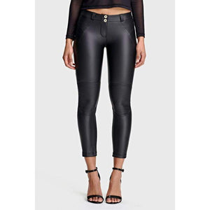 Freddy WR.UP® Biker Faux Leather-Black Faux Leather-Fi&Co Boutique