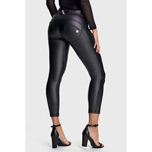 Load image into Gallery viewer, Freddy WR.UP® Biker Faux Leather-Black Faux Leather-Fi&amp;Co Boutique
