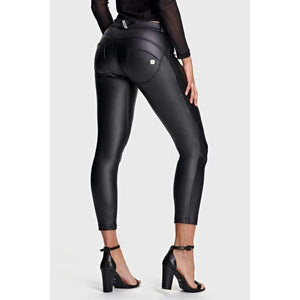 Freddy WR.UP® Biker Faux Leather-Black Faux Leather-Fi&Co Boutique