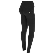 Load image into Gallery viewer, Freddy WR.UP® HIGH-RISE SKINNY-FIT BLACK PANTS IN STRETCH COTTON WITH BLACK ZIPPER-Fi&amp;Co Boutique
