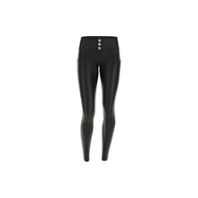 Load image into Gallery viewer, Freddy WR.UP® mid-rise skinny trousers in faux leather-Black-Fi&amp;Co Boutique
