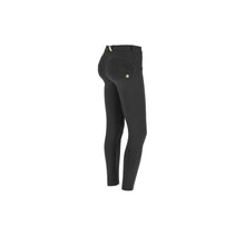 Load image into Gallery viewer, Freddy WR.UP® regular-rise skinny-fit ankle-length stretch cotton trousers-Black-Fi&amp;Co Boutique
