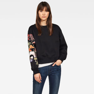 G-Star Graphic 2 Loose Sweater-Dark Black-Fi&Co Boutique