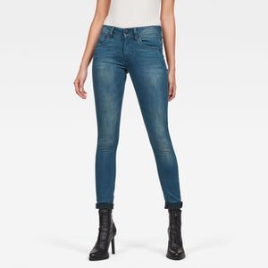 G-Star Lynn Mid Skinny Jeans-Used Petrol-Fi&Co Boutique