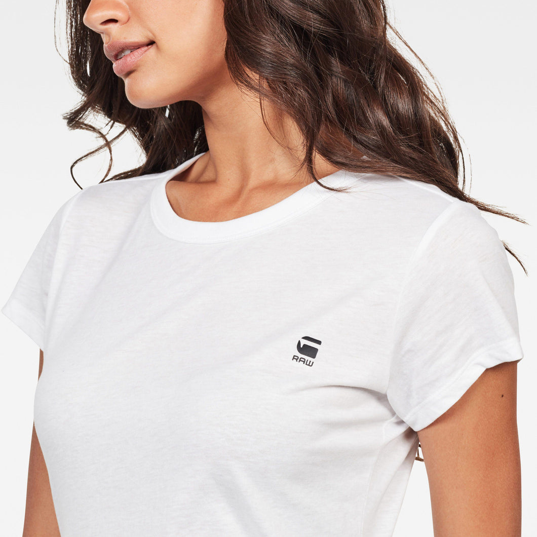 G-Star RAW Eyben Slim T-Shirt-White-Fi&Co Boutique