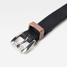 Load image into Gallery viewer, G-Star RAW Khoma Stud Belt-Dark Black/Sterling/Copper-Fi&amp;Co Boutique
