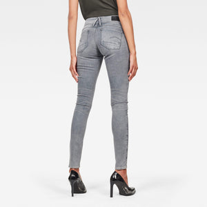 G-STAR RAW Lynn Mid Waist Skinny Jeans-Faded Industrial Grey-Fi&Co Boutique