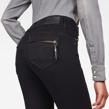 Load image into Gallery viewer, G-STAR RAW Midge Cody Mid Skinny-Pitch Black-Fi&amp;Co Boutique
