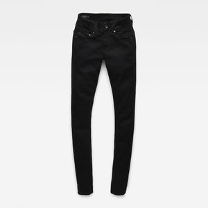 G-STAR RAW Midge Cody Mid Skinny-Pitch Black-Fi&Co Boutique