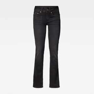 G-Star RAW Midge Mid Straight Jeans-Dusty Grey-Fi&Co Boutique