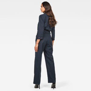 G-Star RAW Workwear PJ Jumpsuit-Mazarine Blue-Fi&Co Boutique