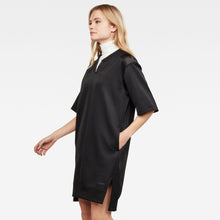 Load image into Gallery viewer, G-Star Utility Cocaux Boyfriend Long Sweat Dress-Dark Black-Fi&amp;Co Boutique
